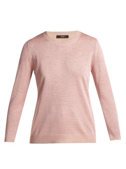 Matchesfashion.com Weekend Max Mara - Dina Sweater - Womens - Pink
