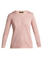 Matchesfashion.com Weekend Max Mara - Dina Sweater - Womens - Pink