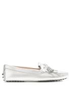 Tod's Gommini Fringed And Tassel Leather Loafers