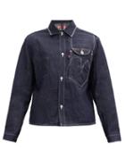 Matchesfashion.com Junya Watanabe - X Levi's Single-breasted Denim Jacket - Mens - Indigo