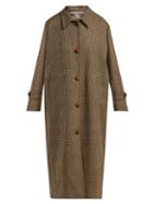 Matchesfashion.com Giuliva Heritage Collection - The Maria Single Breasted Wool Coat - Womens - Brown