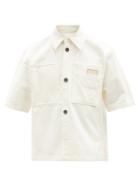 Wooyoungmi - Patch Pocket Denim Shirt - Mens - White