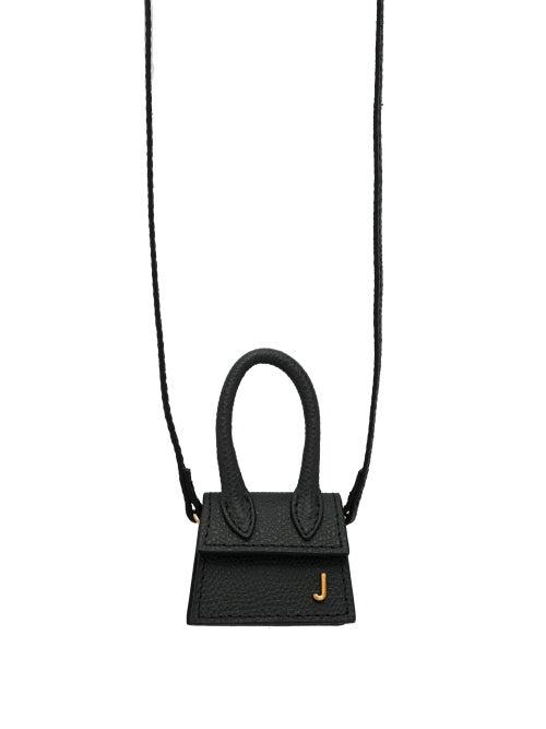 Matchesfashion.com Jacquemus - Le Chiquito Micro Grained Leather Cross Body Bag - Womens - Black