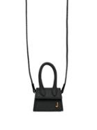 Matchesfashion.com Jacquemus - Le Chiquito Micro Grained Leather Cross Body Bag - Womens - Black