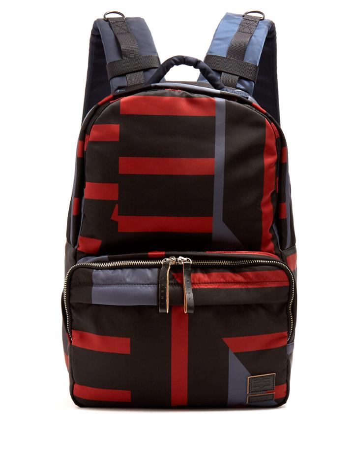 Marni X Porter Block-print Backpack