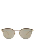 Fendi Cat-eye Mirrored Sunglasses
