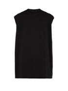 Matchesfashion.com Rick Owens - Tarp T Sleeveless Cotton Jersey Sweatshirt - Mens - Black