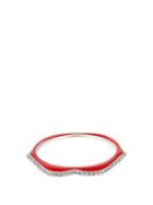 Matchesfashion.com Raphaele Canot - Omg! Diamond, Enamel & White Gold Ring - Womens - Red