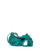 Balenciaga - Le Cagole Xs Croc-effect Leather Shoulder Bag - Womens - Green