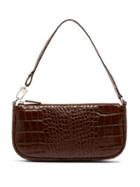 Matchesfashion.com By Far - Rachel Crocodile-effect Leather Shoulder Bag - Womens - Brown