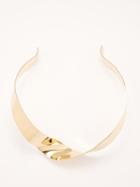 Jil Sander - Twisted Metal Necklace - Womens - Gold