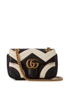 Gucci Gg Marmont Mini Quilted-leather Cross-body Bag