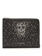 Alexander Mcqueen Zip-around Leather Pouch