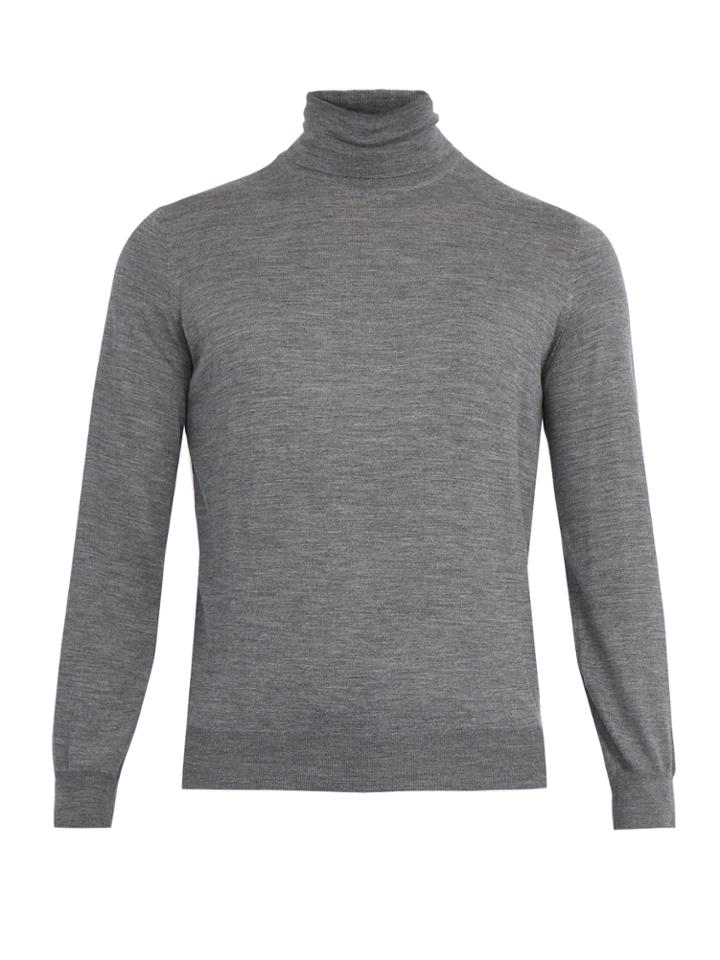 Brunello Cucinelli Virgin Wool And Cashmere-blend Sweater