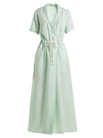 Wiggy Kit Drawstring Rope Maxi Dress