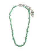 Gucci Turquoise Stone-embellished Silver Necklace