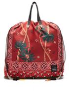 Matchesfashion.com Toga - X Porter Pack-away Bandana-print Tote Bag - Womens - Red Multi