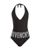 Givenchy Deep V-neck Halterneck Swimsuit