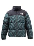 The North Face - 1996 Nuptse Printed Quilted Down Coat - Mens - Green