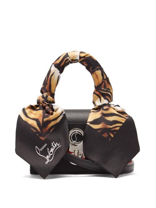 Matchesfashion.com Christian Louboutin - Elisa Nano Leather Cross-body Bag - Womens - Black Multi