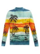 Alanui - Paradise Island Tie-dye Virgin Wool Sweater - Mens - Multi