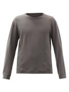 Matchesfashion.com Lahgo - Slip-pocket Pima-cotton Blend Pyjama Top - Mens - Grey