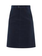A.p.c. - High-rise Corduroy Skirt - Womens - Navy