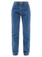 Rejina Pyo - Alfie High-rise Straight-leg Jeans - Womens - Blue