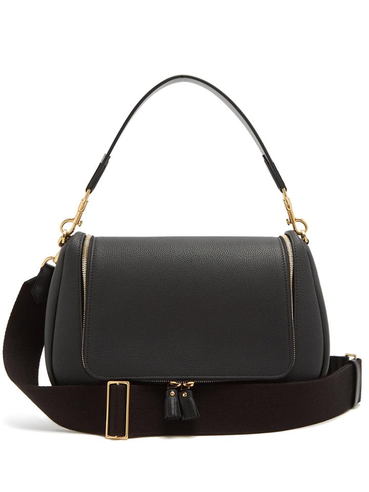 Anya Hindmarch Vere Grained-leather Shoulder Bag