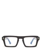 Matchesfashion.com Cutler And Gross - Square Acetate Glasses - Mens - Black