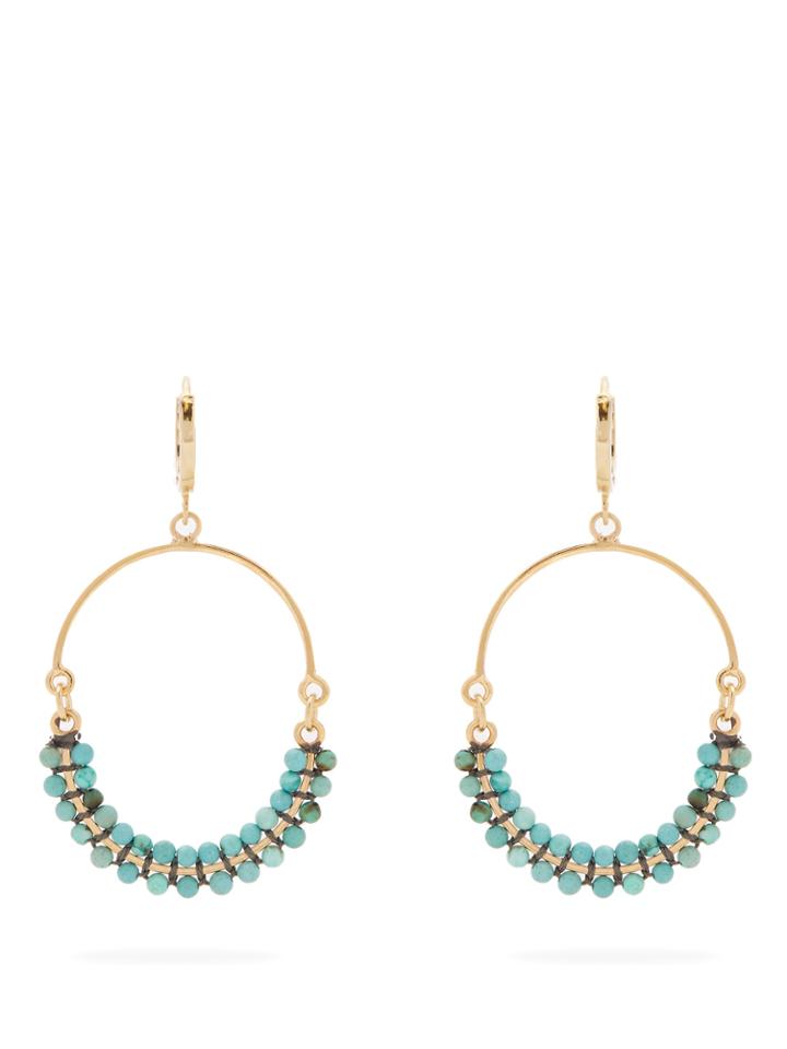 Isabel Marant Tropical Beaded-earrings