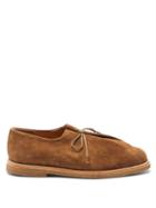 Matchesfashion.com Jacques Soloviere - Ray Lace-up Suede Derby Shoes - Mens - Brown