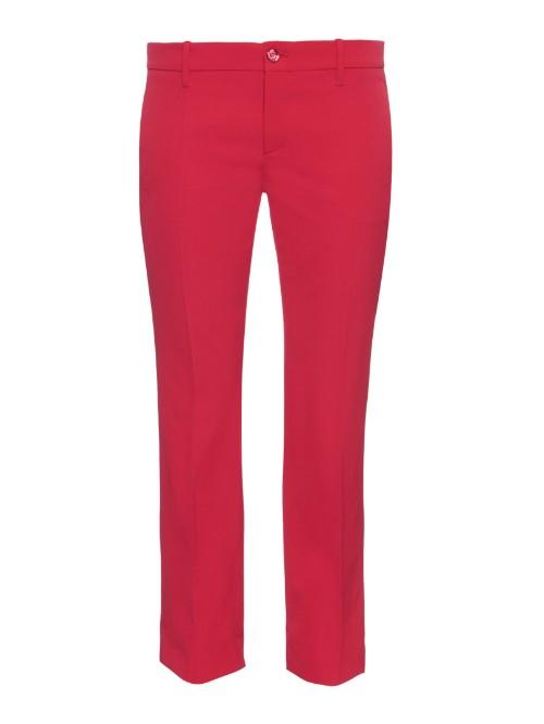 Gucci Slim Kick-flare Cropped Stretch-wool Trousers