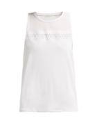 Matchesfashion.com Track & Bliss - Eyes On Me Laser Cut Tank Top - Womens - White