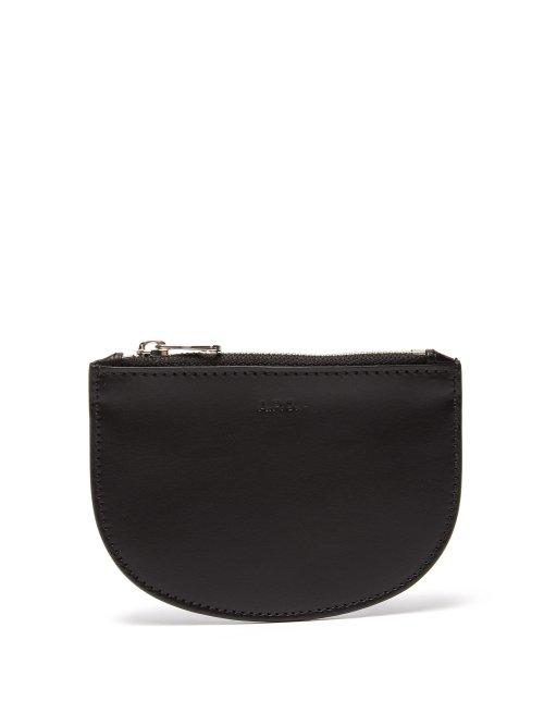 Matchesfashion.com A.p.c. - Leather Coin Purse - Mens - Black