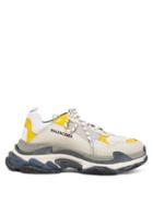 Matchesfashion.com Balenciaga - Triple S Split Colourway Low Top Trainers - Mens - Grey Multi