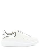 Alexander Mcqueen - Raised-sole Low-top Leather Trainers - Mens - White