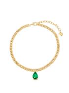 Ladies Fine Jewellery Shay - Diamond, Emerald & 18kt Gold Choker - Womens - Yellow Gold