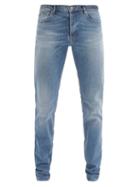 Matchesfashion.com Givenchy - Washed Slim-leg Jeans - Mens - Blue