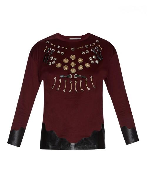 Toga Embellished Cotton Top