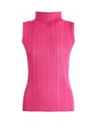 Pleats Please Issey Miyake Sleeveless Pleated Top