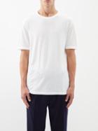 Officine Gnrale - Crew-neck Lyocell-blend Jersey T-shirt - Mens - White