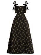 Erdem Salome Ottoman Cotton-blend Dress