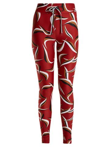 The Upside Wild Things-print Performance Leggings