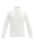 Matchesfashion.com Thom Sweeney - Roll-neck Merino-wool Sweater - Mens - Cream