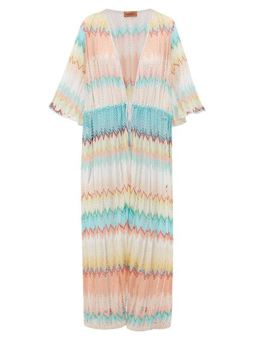 Matchesfashion.com Missoni Mare - Sunset Metallic Kaftan - Womens - Multi