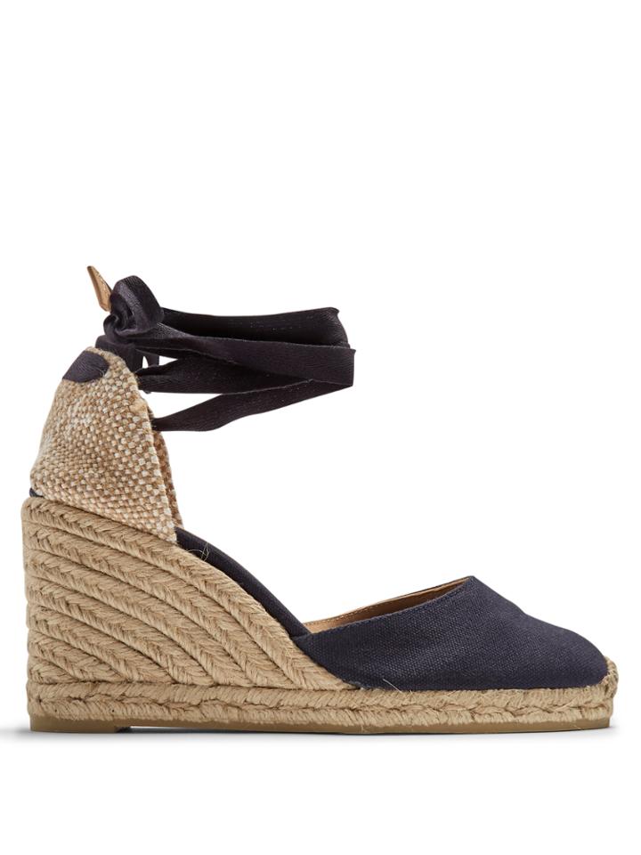 Castañer Carina Canvas Wedge Espadrilles