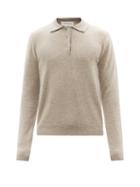 Extreme Cashmere - No.223 Be For Stretch-cashmere Polo Shirt - Mens - Grey