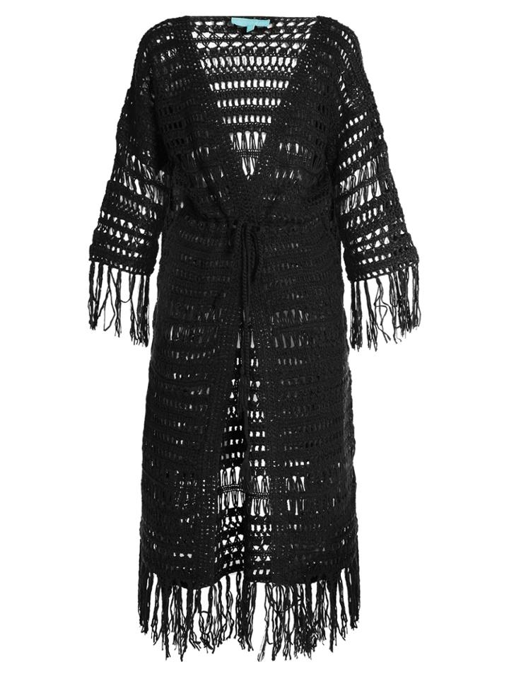 Melissa Odabash Naomi Tie-waist Crochet Cover-up