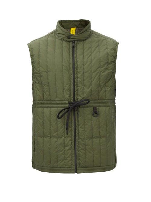 5 Moncler Craig Green - Retz Quilted Down Gilet - Mens - Green